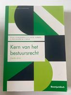 Kern van het bestuursrecht - Zesde druk, Ophalen of Verzenden, Gelezen, WO