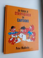 Zo teken je stripfiguren en cartoons + tekenschrift, Hobby en Vrije tijd, Tekenen, Ophalen of Verzenden, Zo goed als nieuw