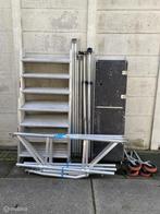 Euroscaffold rolsteiger 90x190x8,20 werkhoogte (Carbon), Doe-het-zelf en Verbouw, Steigers, Gebruikt, Ophalen of Verzenden