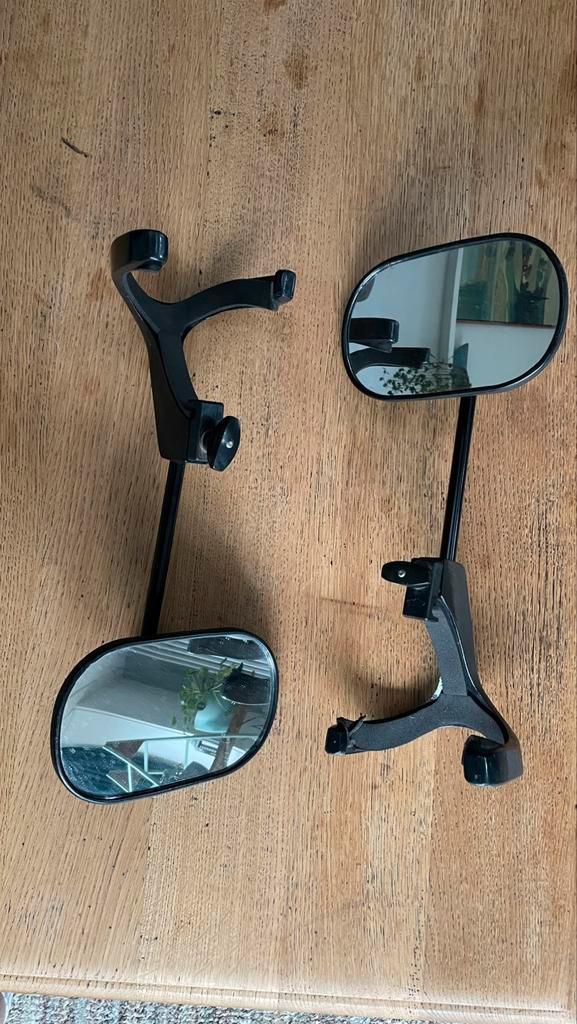 Caravanspiegels Emuk Volvo V70 2003-2008, Caravans en Kamperen, Caravan accessoires, Gebruikt, Ophalen of Verzenden