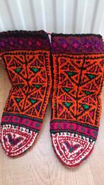 Handgemaakte wollen sloffen 36/37, Ophalen of Verzenden