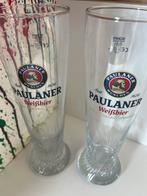 Pauliner halve liters bierglazen set van 2 glazen, Verzamelen, Ophalen of Verzenden, Nieuw, Glas of Glazen, Overige merken