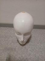 Etalagehoofd porselein, Ophalen of Verzenden