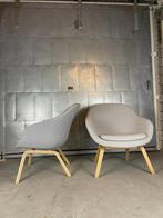 Hay Aal83 Lounge Chair in grijs of geel (voorraad: 8), Ophalen, Hout, Gebruikt, Minder dan 75 cm
