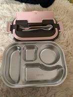 Rvs lunch box, Ophalen of Verzenden, Zo goed als nieuw
