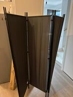 Kamerscherm zwart 6 delen 180h x 50b (2 stuks), Ophalen, Nieuw