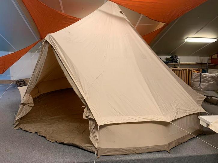 Bell tent 4 meter, Caravans en Kamperen, Tenten, tot en met 4, Gebruikt, Ophalen