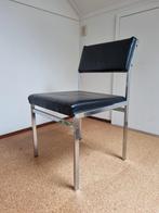 Vintage stoeltje van pastoe (braakman?) Jaren'60 '70, Gebruikt, Zwart, Ophalen of Verzenden, Vintage, modern,