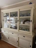 Buffet/vitrine kast landelijk, Ophalen, Zo goed als nieuw, 25 tot 50 cm