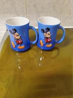 Nieuw 2 bekers Disneyland parijs mickey mouse set kerst sint, Overige materialen, Nieuw, Ophalen of Verzenden, Overige stijlen