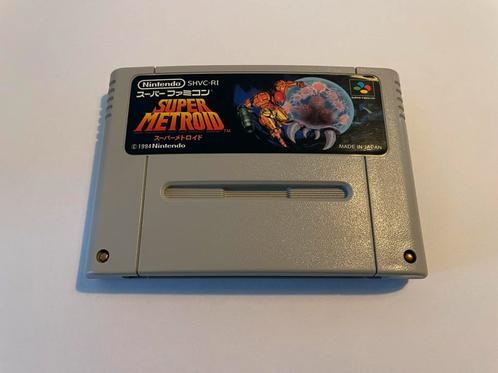 Super Metroid SNES Super Nintendo SFC Famicom NTSC, Spelcomputers en Games, Games | Nintendo Super NES, Zo goed als nieuw, 1 speler