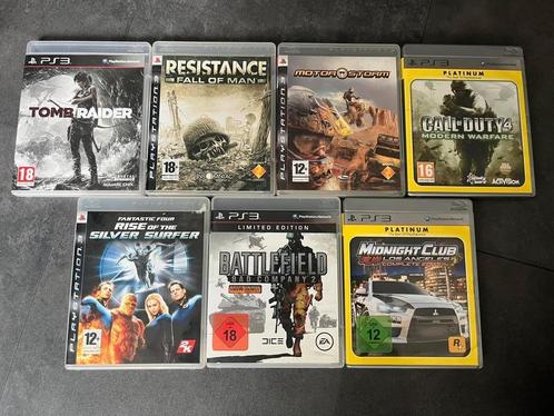 7x PS3 spellen spelletjes games Sony Playstation 3, Spelcomputers en Games, Games | Sony PlayStation 3, Gebruikt, Ophalen of Verzenden