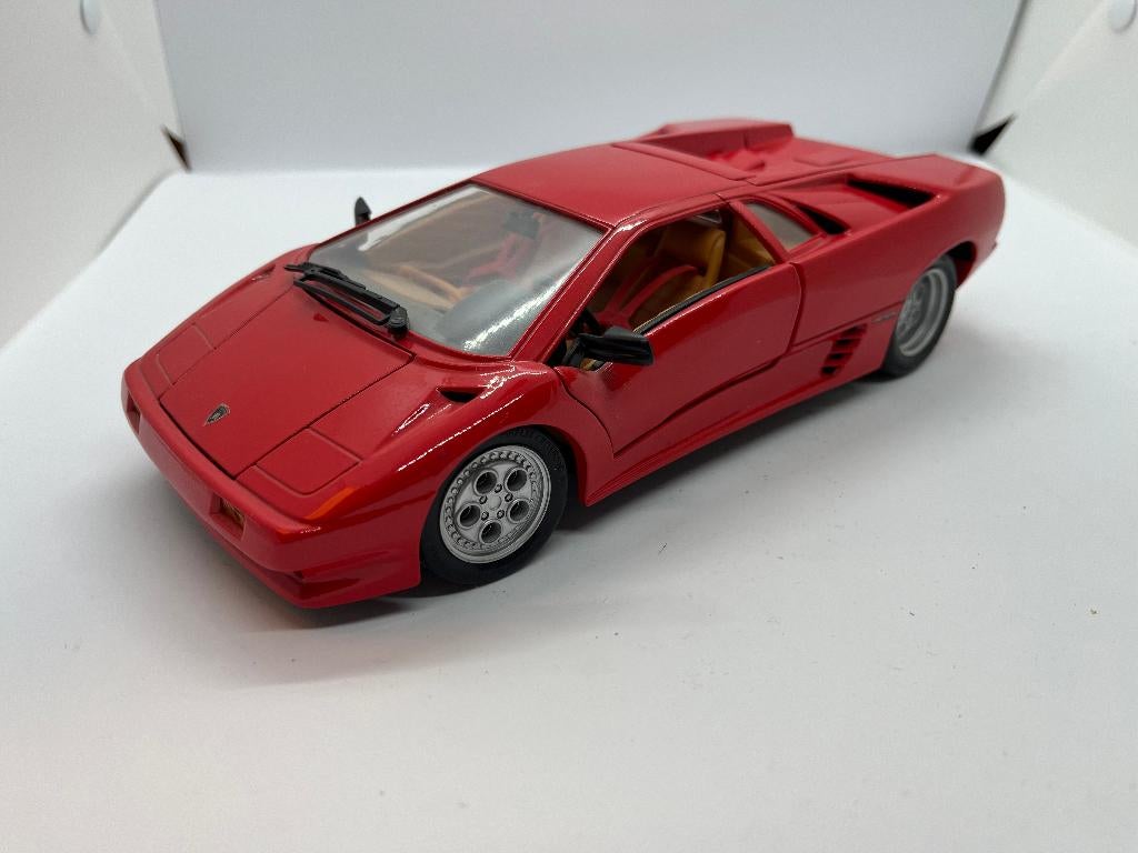 Maisto Lamborgini Diablo 1/18, Hobby en Vrije tijd, Modelauto's | 1:18, Ophalen of Verzenden, Zo goed als nieuw, Auto, Maisto