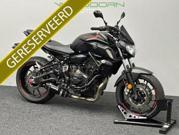 Yamaha MT-07 ABS | Black | Akrapovic | USB | 2018 | MT 07 beschikbaar voor biedingen