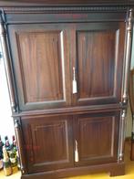 Mooie stevig houten drank/tv kast, Ophalen, 100 tot 150 cm, Zo goed als nieuw, 150 tot 200 cm