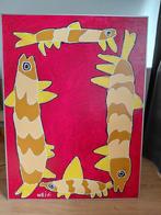 Schilderij Heidi - 120x90cm, Antiek en Kunst, Kunst | Schilderijen | Klassiek, Ophalen of Verzenden