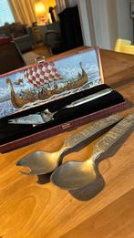 Hardanger bestek Konge tinn royal pewter Viking Harald, Ophalen of Verzenden