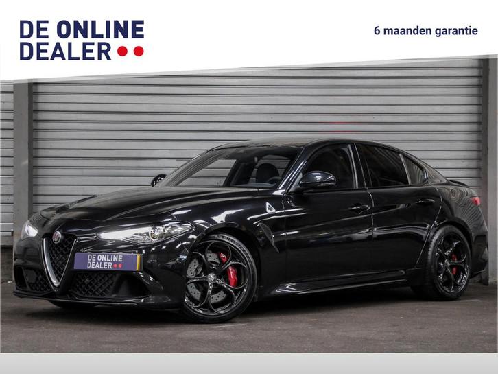 Alfa Romeo Giulia 2.9 V6 Biturbo Quadrifoglio |Carbon|550PK|, Auto's, Alfa Romeo, Bedrijf, Te koop, Giulia, ABS, Achteruitrijcamera