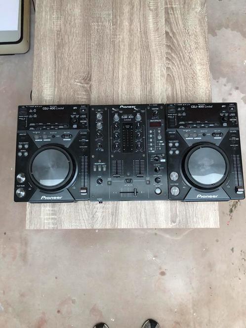 Cdj -400 limited with Djm-400-limited, Muziek en Instrumenten, Dj-sets en Draaitafels, Gebruikt, Dj-set, Pioneer, Verzenden