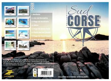 Jaar 2025 Collector Destination Sud Corse - avec 8 timbres. beschikbaar voor biedingen