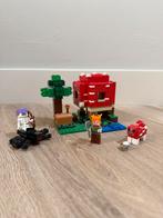 LEGO Minecraft 21179 – Het Paddenstoelenhuis, Ophalen of Verzenden, Zo goed als nieuw