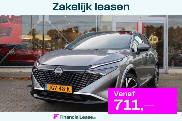 Nissan Qashqai 1.3 MHEV Xtronic Tekna + | 360° CAMERA | GOO, Auto's, Nissan, Bedrijf, Lease, Financial lease, Qashqai, 360° camera