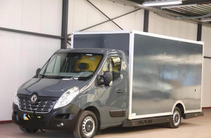 Renault Master Lowliner 2.3 dCi 170 PK camper foodtruck, Auto's, Bestelauto's, Particulier, ABS, Adaptive Cruise Control, Airbags