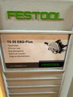 Festool ts 55 incl parallel geleider, Doe-het-zelf en Verbouw, Gereedschap | Zaagmachines, Ophalen, Invalzaag, Zo goed als nieuw