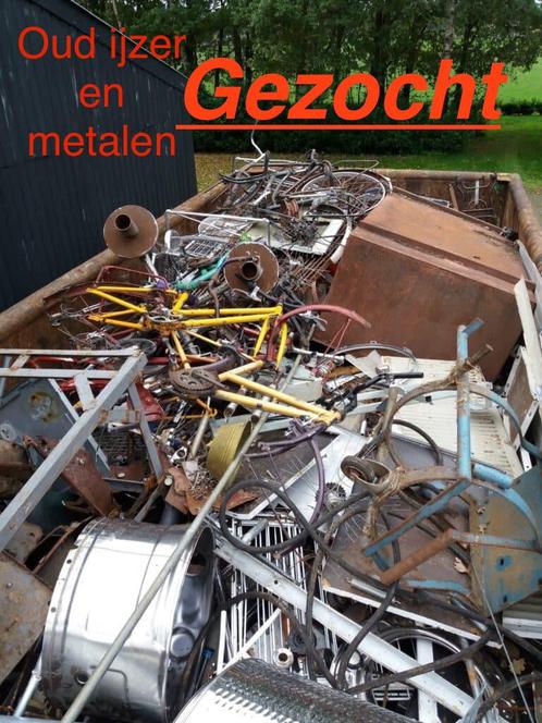 Oud ijzer en metalen, Doe-het-zelf en Verbouw, Metalen, Zo goed als nieuw, IJzer, Ophalen