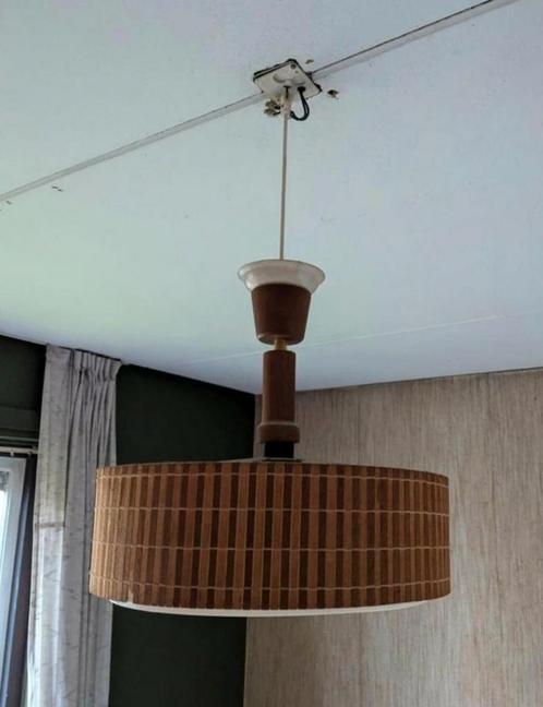 Vintage Scandinavische hanglamp, jaren, Huis en Inrichting, Lampen | Hanglampen, Gebruikt, Minder dan 50 cm, Ophalen