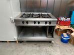 Professionele Horeca RVS 6-pits Gasfornuis Fornuis Bezorging, Witgoed en Apparatuur, Fornuizen, Ophalen of Verzenden, Gebruikt