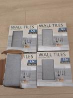 Zelfklevende tegels grijs nieuw 15x15cm, Doe-het-zelf en Verbouw, Tegels, Ophalen, Keramiek, Nieuw, Minder dan 20 cm