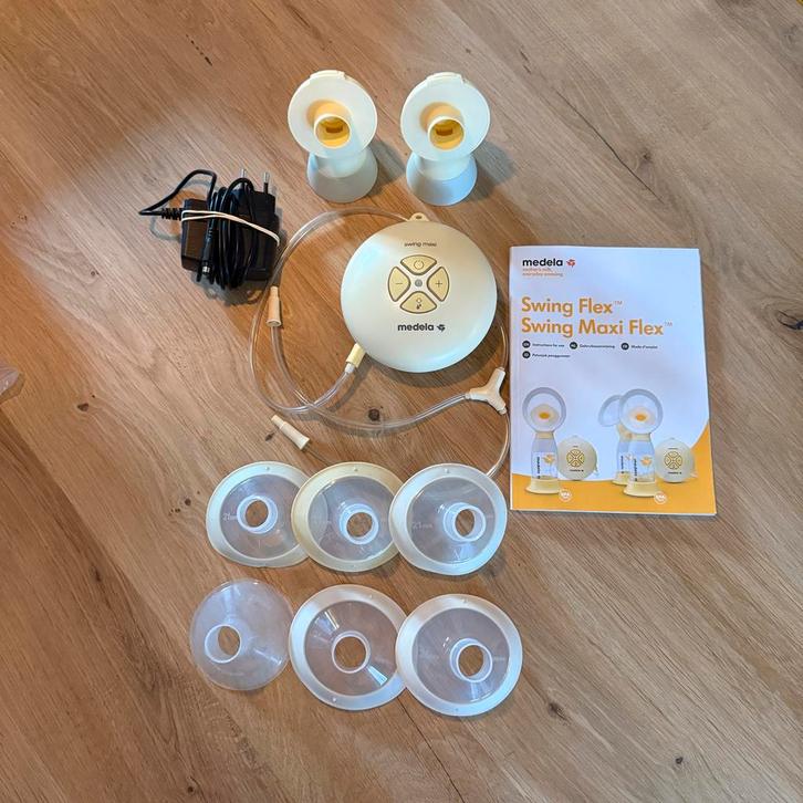 Medela Swing Maxi Flex Dubbele Borstkolf, Kinderen en Baby's, Babyvoeding en Toebehoren, Gebruikt, Borstkolf, Ophalen of Verzenden