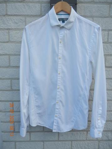 Cast Iron overhemd - heren blouse wit M beschikbaar voor biedingen