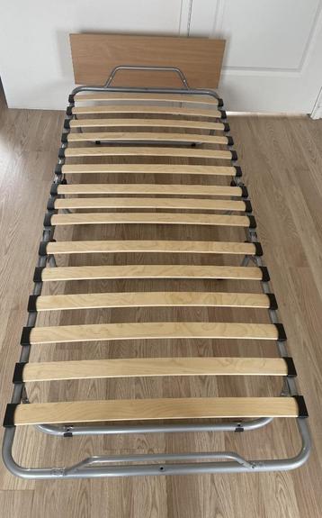 Inklapbaar logeerbed / vouwbed met matras – 190 x 80 cm beschikbaar voor biedingen