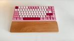 Rainy 75 mechanical keyboard roze, extra keycaps + polssteun, Ophalen, Gebruikt, Draadloos, Wobkey