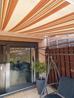 Elektrisch zonnescherm, Tuin en Terras, Ophalen, Gebruikt, 450 cm of meer, Elektrisch