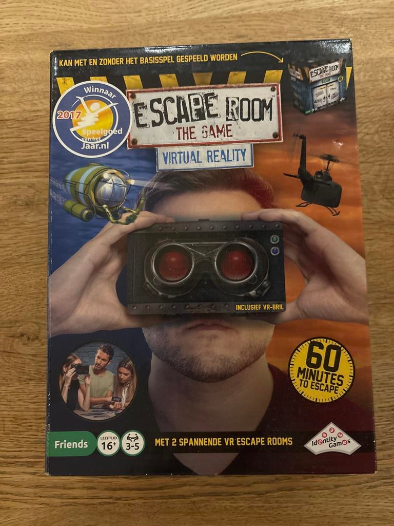 Escape Room The Game - Virtual Reality, Ophalen of Verzenden, Zo goed als nieuw