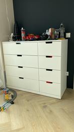 Ikea NORDLI Ladekast - 8 Lades Wit, Ophalen, Overige materialen, 100 tot 150 cm, 50 tot 100 cm