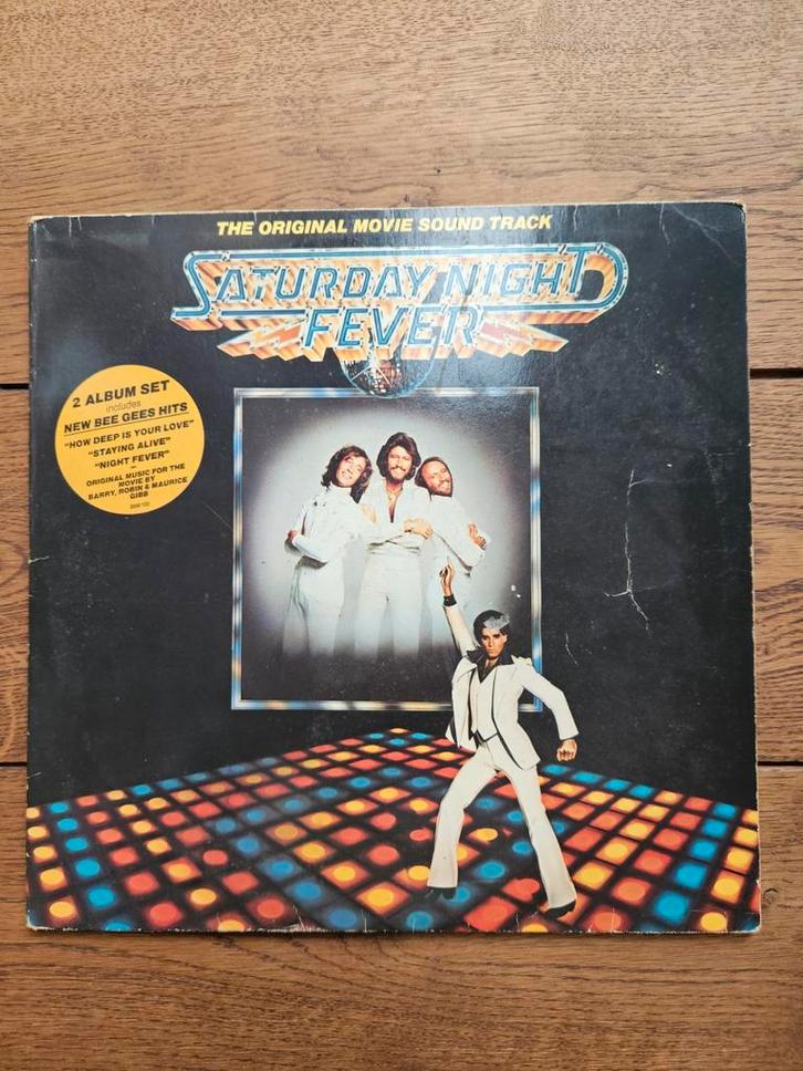 Saturday Night Fever - Dubbel LP Soundtrack, Cd's en Dvd's, Vinyl | Filmmuziek en Soundtracks, Gebruikt, 12 inch, Ophalen