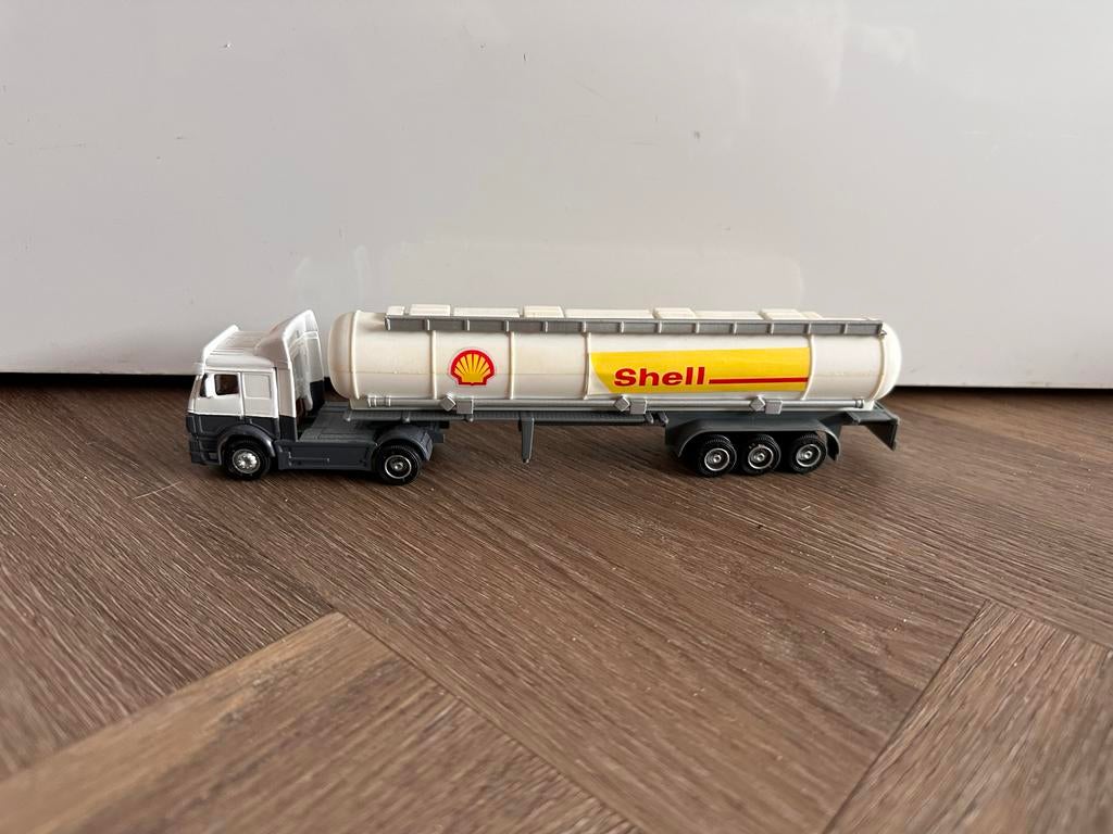 Kentoys Mercedes-Benz Shell Tankwagen 1999, Hobby en Vrije tijd, Modelauto's | Overige schalen, Ophalen of Verzenden, Zo goed als nieuw