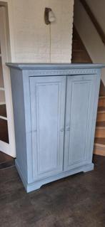 Leuk blauw tv kastje, Ophalen, Gebruikt, 50 tot 100 cm, Minder dan 100 cm