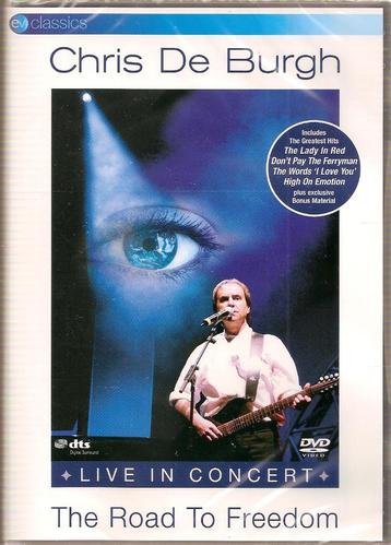 Chris de Burgh - The road to freedom, live in concert beschikbaar voor biedingen
