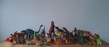 Set dino's dinosauriërs in nieuwe speelgoedzak  beschikbaar voor biedingen