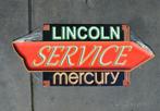 Lincoln Service Mercury bord Continental Mark IV III, Verzamelen, Merken en Reclamevoorwerpen, Nieuw, Reclamebord, Ophalen of Verzenden