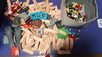168wood trainroads,25big plastic toys 96cars and mini toys, Ophalen, Gebruikt