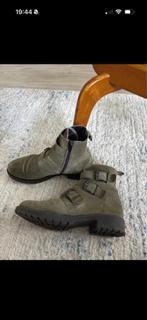 Enkellaarzen suede S.Oliver maat 38 ZGAN, Kleding | Dames, Schoenen, Lage of Enkellaarzen, Ophalen of Verzenden, Zo goed als nieuw