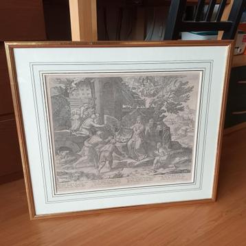 Gravure,  Carolum Losi,  1774, aanbieding der wijzen  beschikbaar voor biedingen