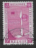 België 1958    EXPO VN   1106, Verzenden, Gestempeld