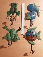 Bali kledinghangers wandhaken - Vissen & kikkers, Wandhaken, Nieuw, Ophalen of Verzenden, Minder dan 100 cm